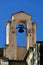 Cinque Terre architectural buildings and landscape in the summer time