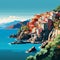 Cinque Terre\\\'s Cliffside Beauty: Vibrant Villages and Azure Waters