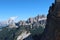 cinque torri dolomites tyrol italy climbing mountaineering hiking summer