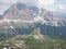 Cinque Torri (Five Towers) in the Alps