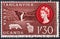 CIRCA 1960: A stamp printed in East Africa from a first day cover of an animal and plant series showing an image of a