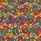 Circle ball circle seamless pattern