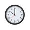 Circle Black Clock Mockup Showing 10 O\\\'clock