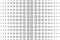 Circle dot pattern, monochrome repeating vector background,