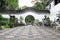 Circle entrance of Chinese garden