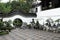Circle entrance of Chinese garden