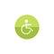 Circle icon - Disabled access