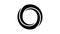 circle impossible geometric shape glyph icon animation