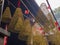 Circle incense offerings in temple