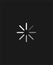 Circle loading process icon symbol