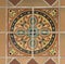 Circle Painted Tiles