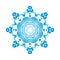 Circle Snowflake