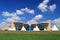 Circle of Tipis at First Nations University on the Great Plains, Regina, Saskatchewan, Canada