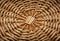 Circle wicker texture background