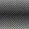 Circles halftone seamless geometric gradient black and white pattern