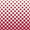 Circles halftone seamless geometric gradient red pattern
