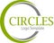 Circles image and logo template