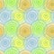 Circles seamless pattern background