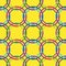 Circles seamless pattern in retro colors