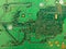 Circuit board abstract with green color