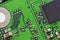 Circuit Board Electronics Macro Close Up