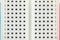 Circuit mounting plate closeup for mounting electronic component, unit, part, radio equipment and digital microchip - DIY kit for