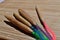 Circular bamboo knitting needles