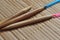 Circular bamboo knitting needles