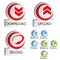 Circular buttons - download, reload, upload