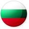 Circular country flag icon illustration / Bulgaria