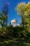 Circular domed monument with colonnade