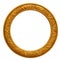 Circular Golden Picture Frame