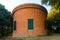 Circular historic clay building, minerva temple