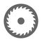 Circular saw simple icon From Working tools