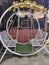 circular swing for children`s play