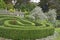 Circular topiary hedge