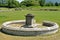 The circular wall monument of the Roman ruins in Saint-Bertrand-de-Comminges