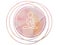 Circular Watercolor mandala meditation Symbol