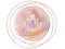 Circular watercolor mandala meditation Symbol lotus