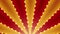 Circus animated rotation looped background of red and gold lines stripe with star constellations light bulbs tinsel. Retro motion