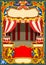 Circus Cartoon Vector Decoration