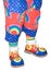 Circus Clown Shoes and Pants Isolated Detail