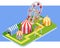 Circus Isometric Concept