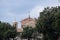 Circus Maximus and Chiesa dei Santi Andrea e Gregorio al Monte Celio in Rome, Italy