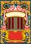 Circus Poster Vector Frame