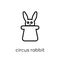 Circus Rabbit icon from Circus collection.