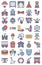 Circus Vector Icons Set every single icon be easily modified or edited