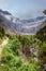 cirque de gavarnie vertical landscape