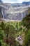 cirque de gavarnie vertical landscape