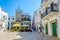 CISTERNINO, ITALY, JUNE 21, 2014: View of a small square in Cisternino, Italy....IMAGE